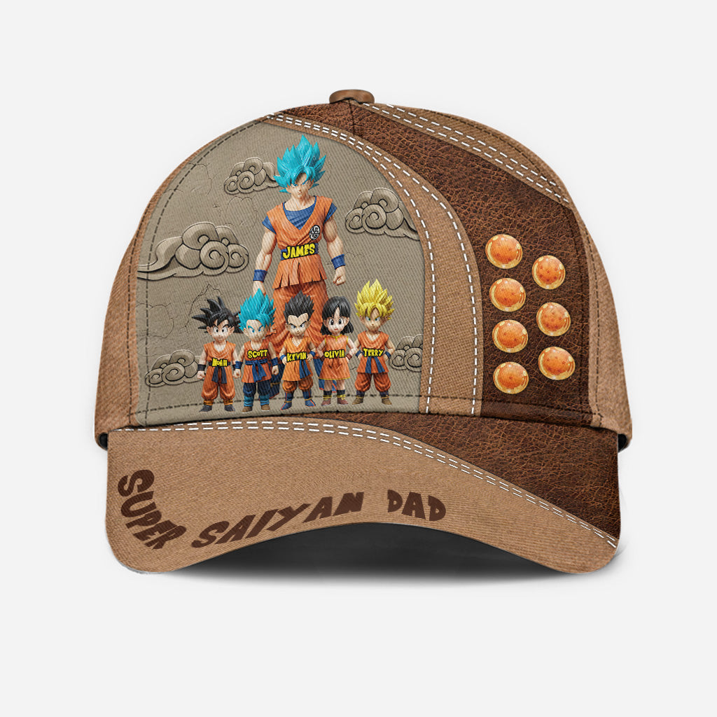 Best Dad Ever - Personalized Seven Balls Classic Cap