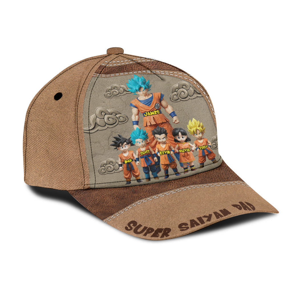 Best Dad Ever - Personalized Seven Balls Classic Cap