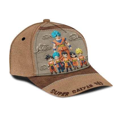 Best Dad Ever - Personalized Seven Balls Classic Cap