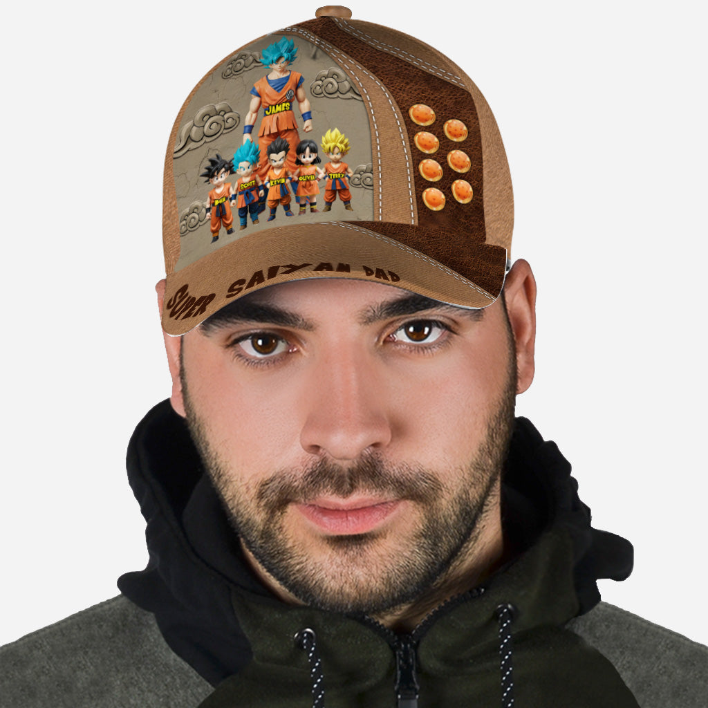 Best Dad Ever - Personalized Seven Balls Classic Cap