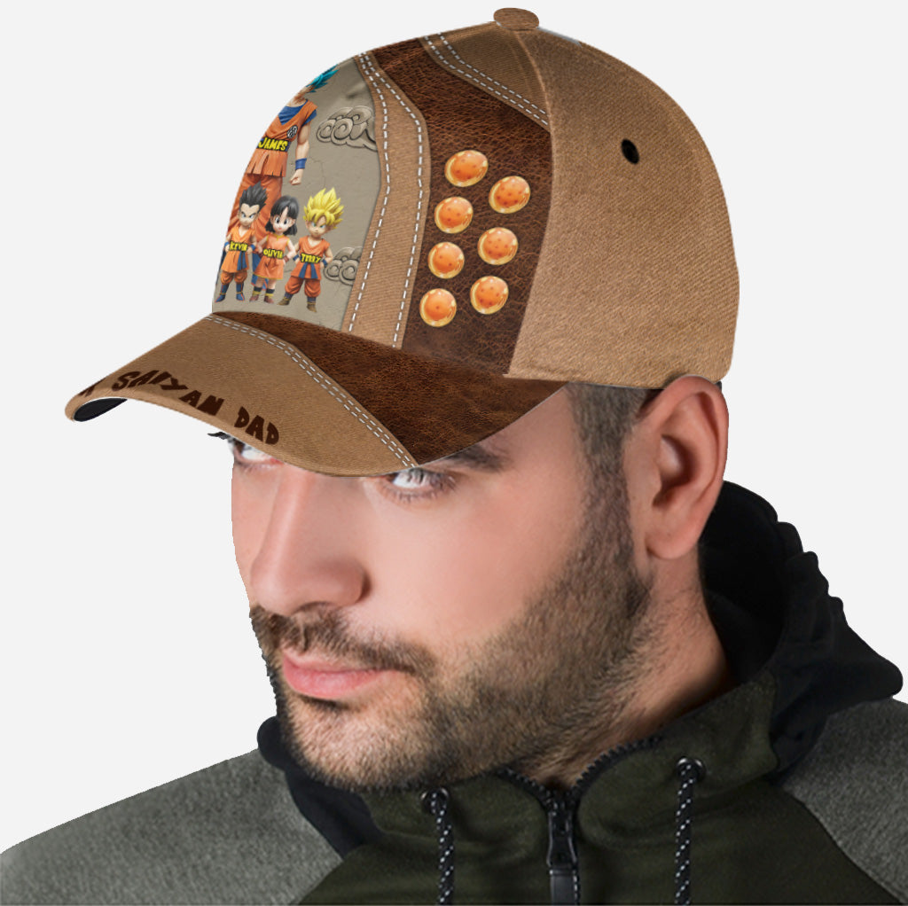 Best Dad Ever - Personalized Seven Balls Classic Cap