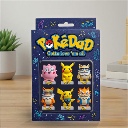 PokeDad Gotta Love - Personalized Monster Trainer Custom Shaped Acrylic Plaque