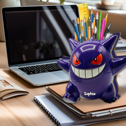 Training Creatures - Personalized Monster Trainer Wooden Pen Holder