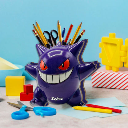 Training Creatures - Personalized Monster Trainer Wooden Pen Holder
