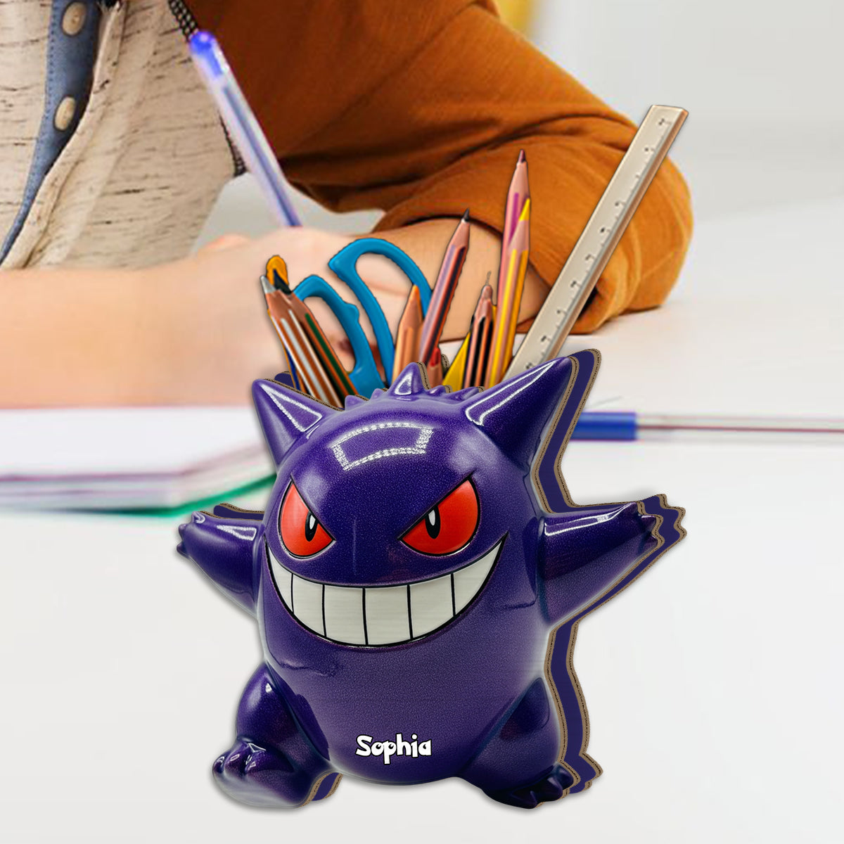 Training Creatures - Personalized Monster Trainer Wooden Pen Holder