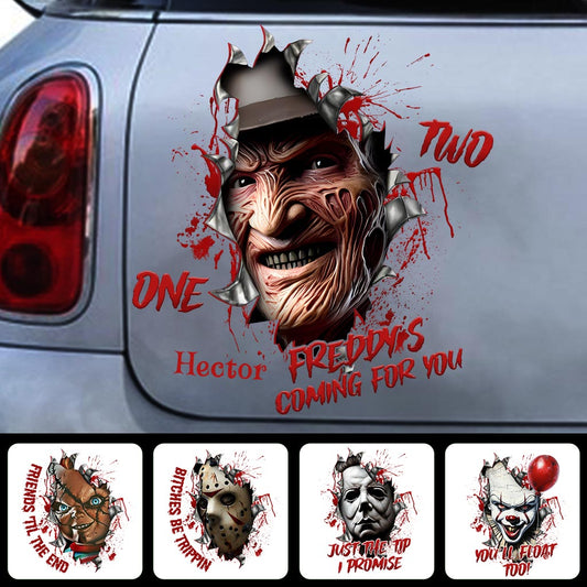 I'm Coming For You - Personalized Decal Full