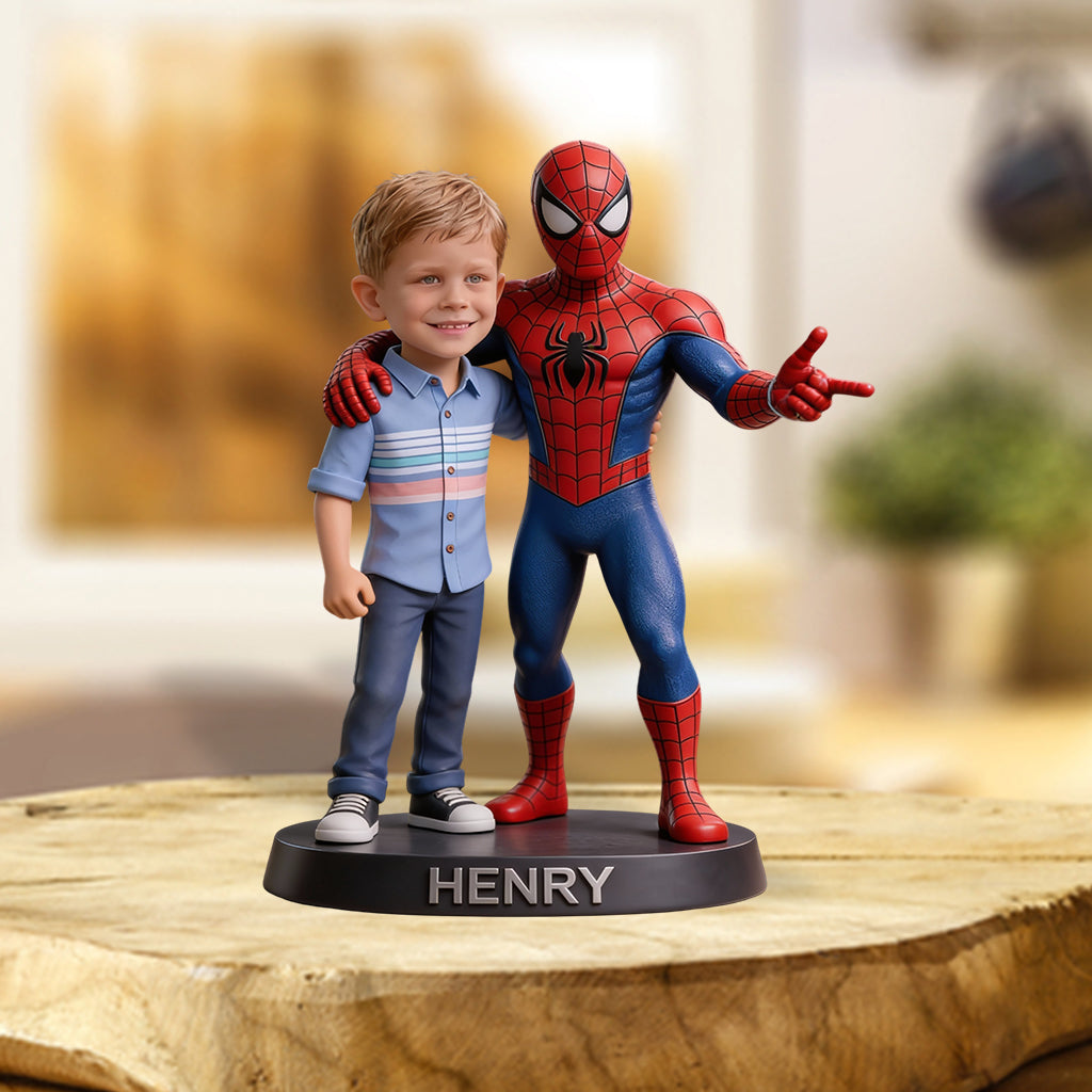 Spider Friend - Personalized Spider Custom Shaped Acrylic Plaque