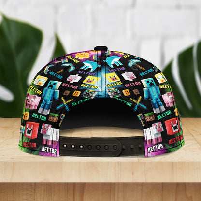 Fun Block World - Personalized Block World Snapback