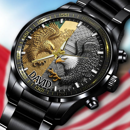 My Roots, My Timepiece - Personalized Expats Hand Watch