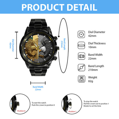 My Roots, My Timepiece - Personalized Expats Hand Watch