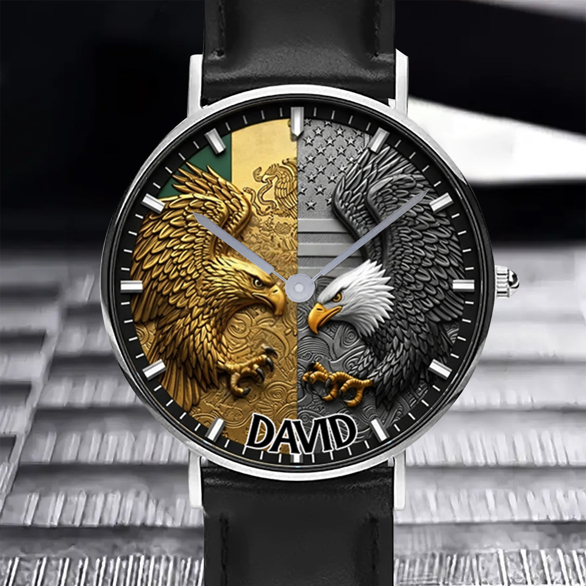 My Roots, My Timepiece - Personalized Expats Hand Watch