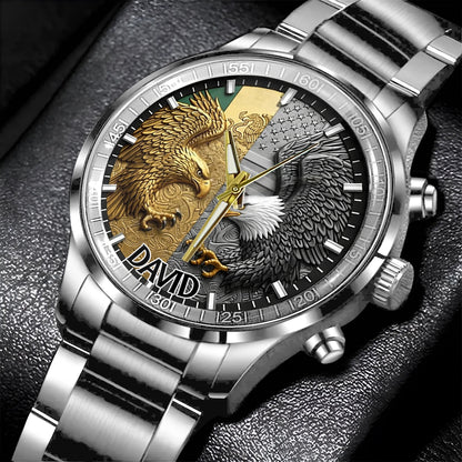 My Roots, My Timepiece - Personalized Expats Hand Watch