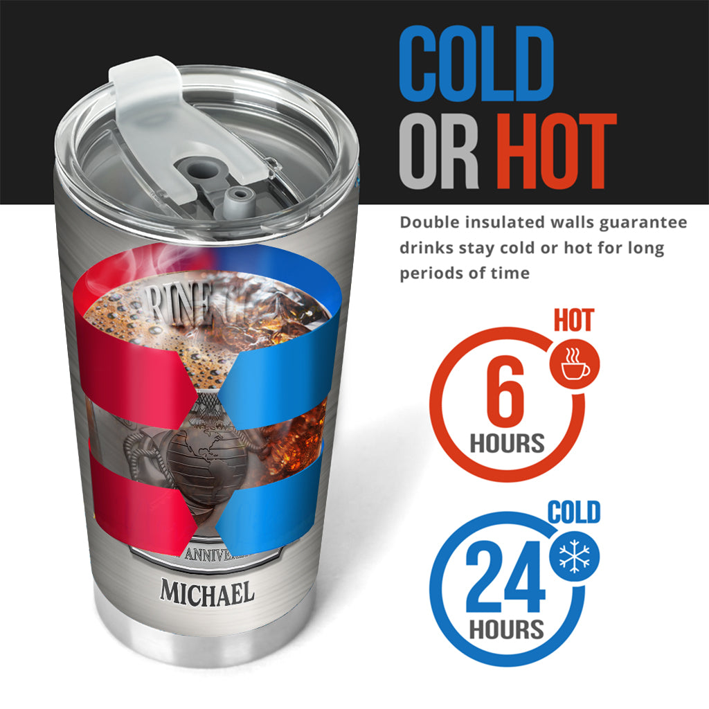 Proud Veteran - Personalized Veteran Tumbler