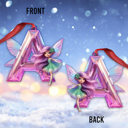 Fairy Alphabet - Personalized Kid Ornament