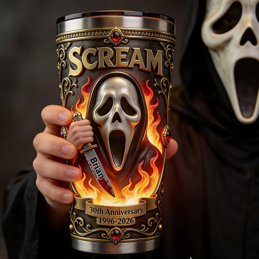 30th Anniversary - Personalized Scream Tumbler