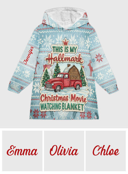 Your Christmas Hoodie Blanket - Personalized Blanket Hoodie
