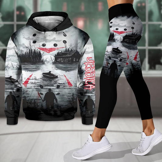 Scary Halloween - Personalized Horror Character Hoodie and Leggings