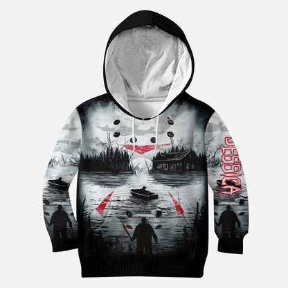 Scary Halloween - Personalized Horror Character Hoodie and Leggings