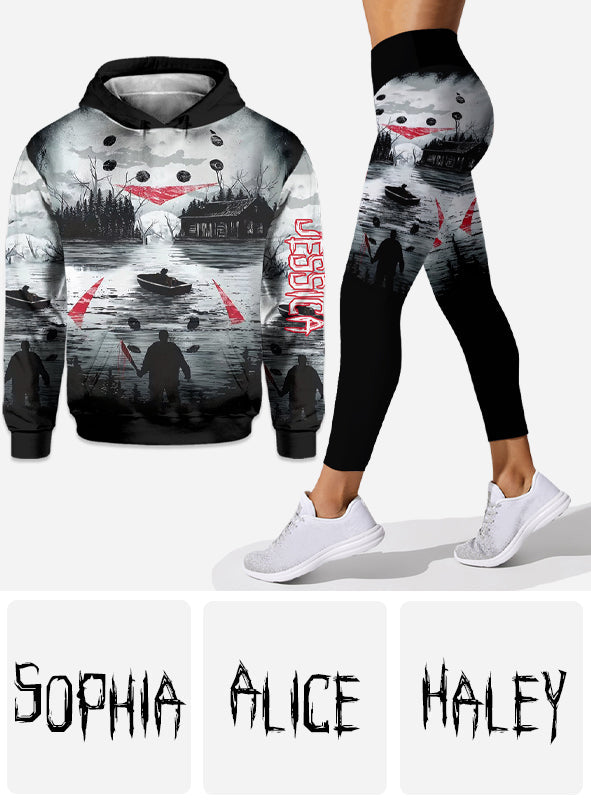 Scary Halloween - Personalized Horror Character Hoodie and Leggings