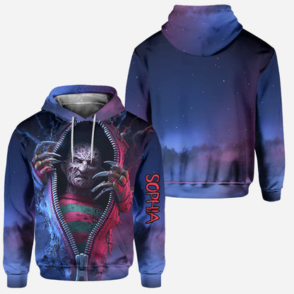 Scary Halloween - Personalized Horror Character Hoodie and Leggings