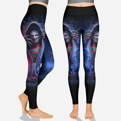 Scary Halloween - Personalized Horror Character Hoodie and Leggings