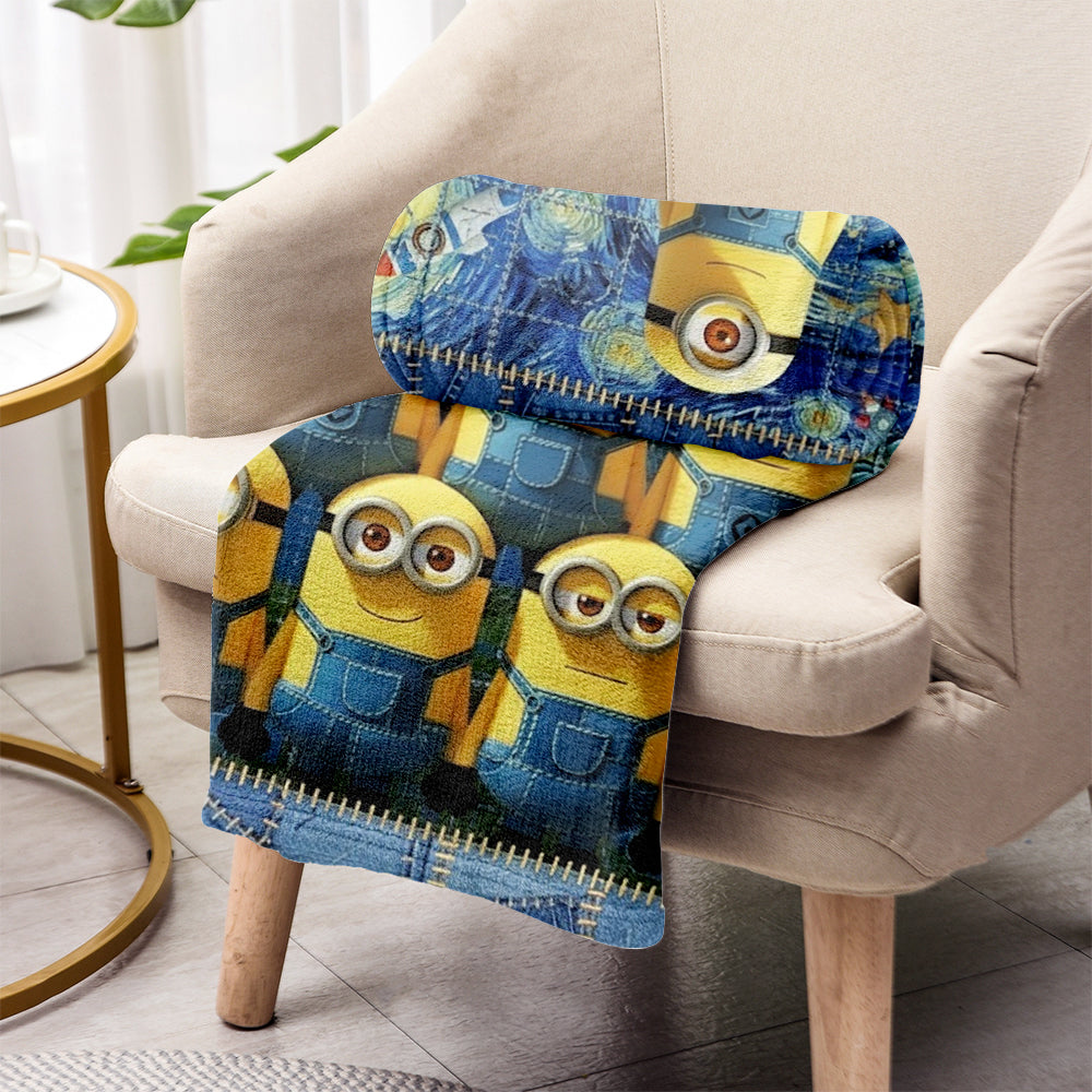 Cute Mini Banana - Personalized Blanket