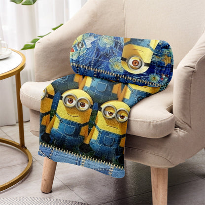 Cute Mini Banana - Personalized Blanket