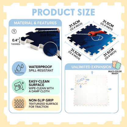 Spider Friend - Personalized Spider Foam Puzzle Mat