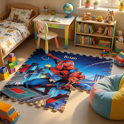 Spider Friend - Personalized Spider Foam Puzzle Mat