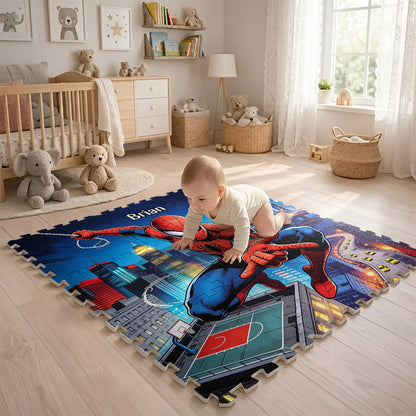 Spider Friend - Personalized Spider Foam Puzzle Mat