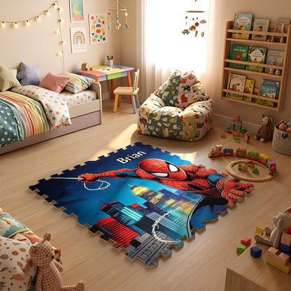 Spider Friend - Personalized Spider Foam Puzzle Mat