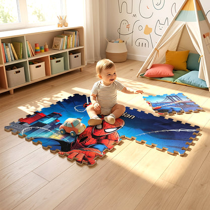 Spider Friend - Personalized Spider Foam Puzzle Mat