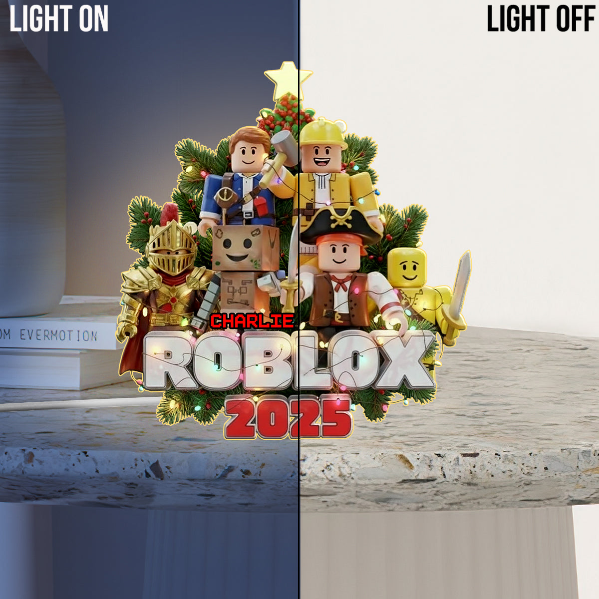 Role Play Game - Personalized 3D Gaming Acrylic LED Night Light