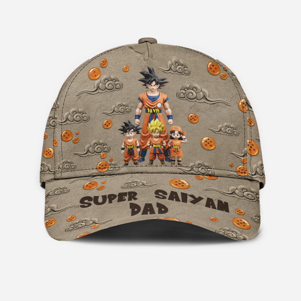 Strong Papa - Personalized Seven Balls Classic Cap