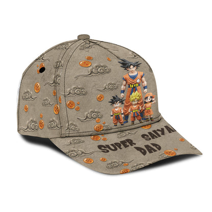 Strong Papa - Personalized Seven Balls Classic Cap