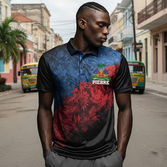 Proud Haitian - Personalized Expats Polo Shirt