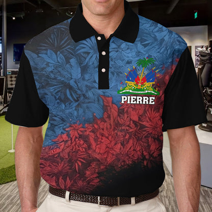 Proud Haitian - Personalized Expats Polo Shirt