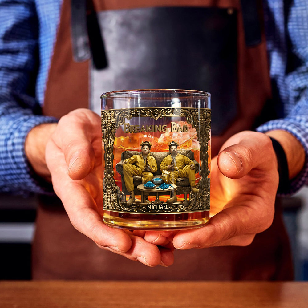 The Blue Stuff - Personalized Whiskey Glass