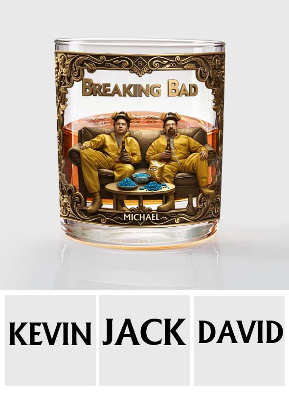 The Blue Stuff - Personalized Whiskey Glass
