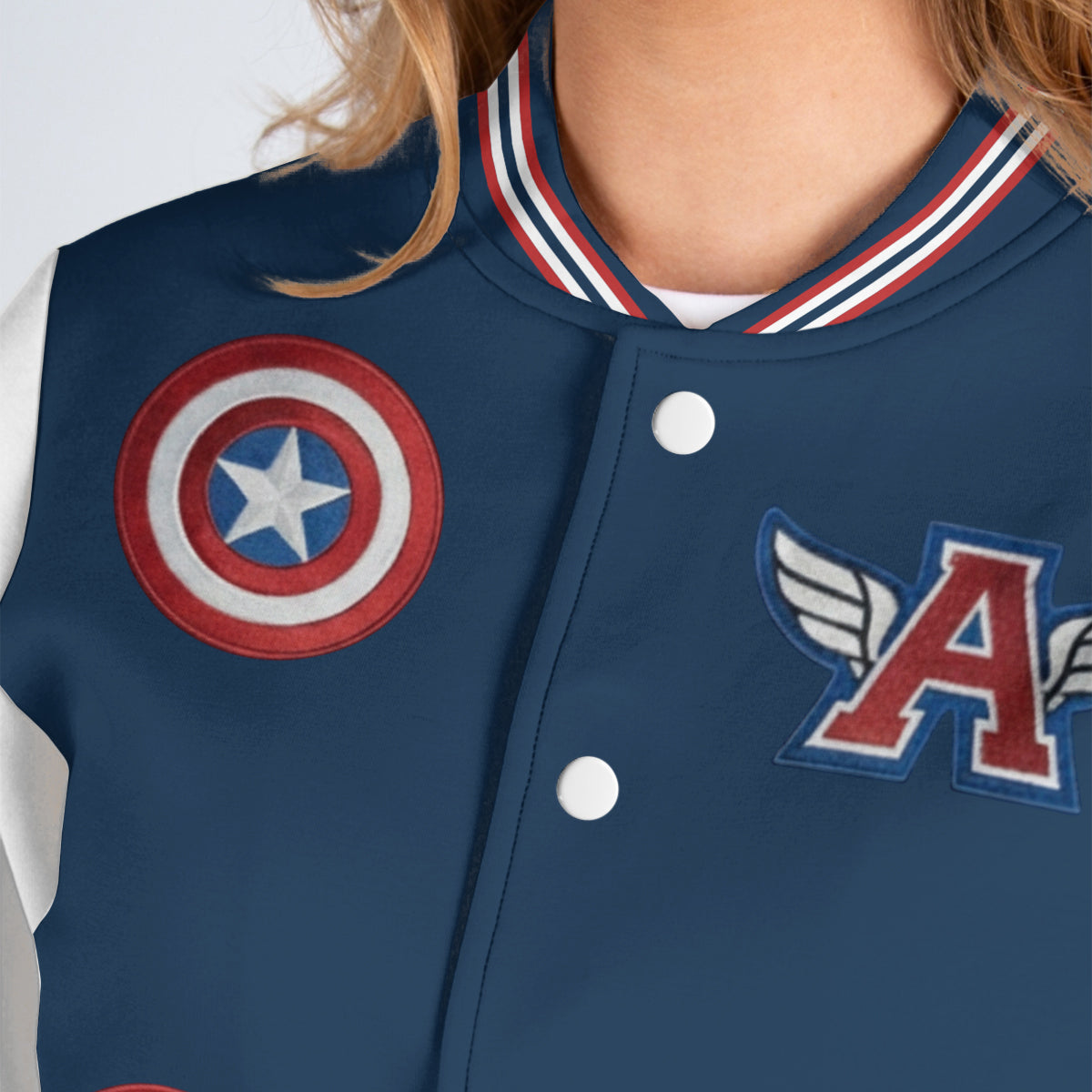Superhero Gift For Kids - Personalized Kid Varsity Jacket