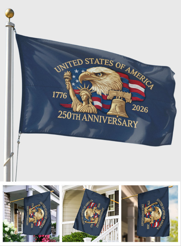 250th Anniversary - Veteran House Flag