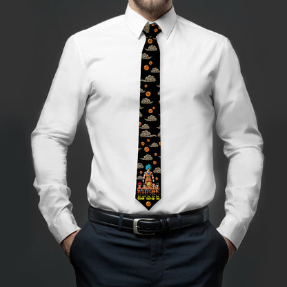 Strong Dad - Personalized Seven Balls Necktie