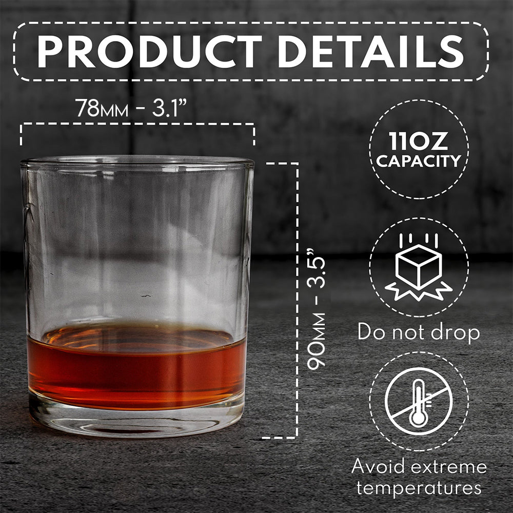 Horror Movies & Whiskey - Personalized Horror Character Whiskey Glass