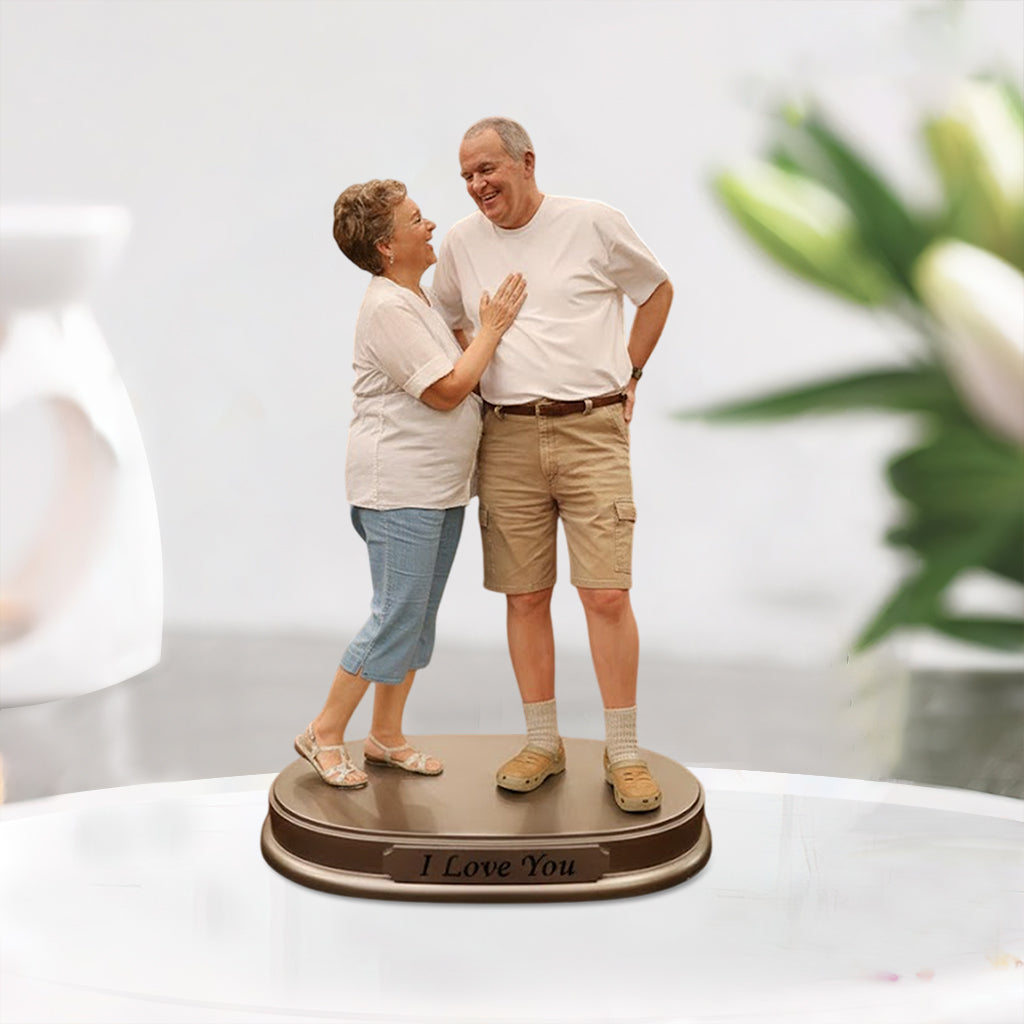 Couple Gift - Personalized Couple Custom Shaped Acrylic Plaque