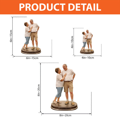 Couple Gift - Personalized Couple Custom Shaped Acrylic Plaque