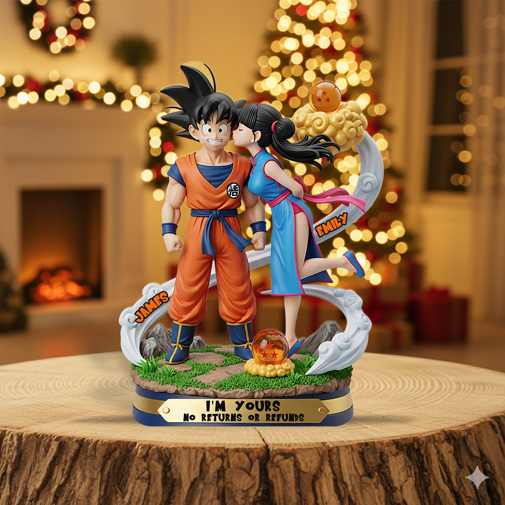 Romantic Christmas Gift for Couples - Personalized Custom Acrylic Plaque