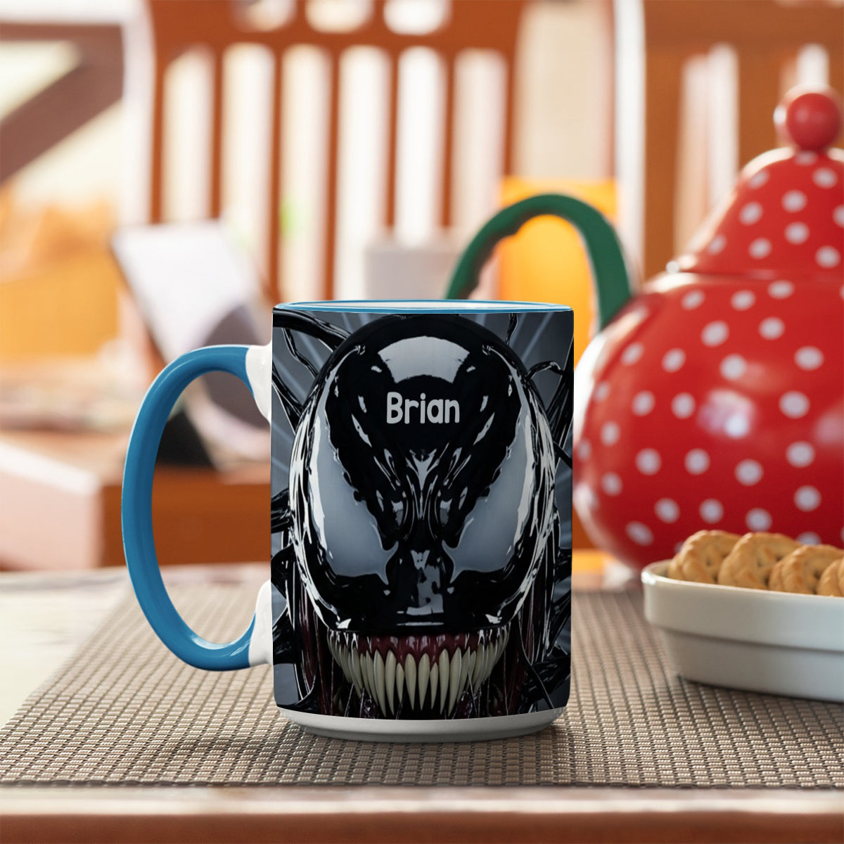 Symbiote Creature - Personalized Marvelous Universe Bottom Printed Accent Mug