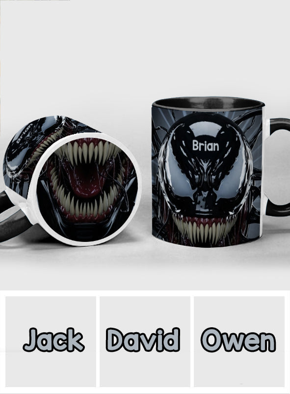 Symbiote Creature - Personalized Marvelous Universe Bottom Printed Accent Mug