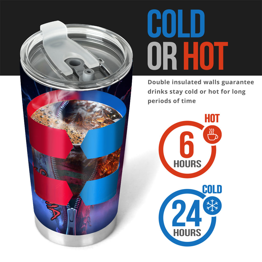 Scary Halloween - Personalized Horror Character Tumbler