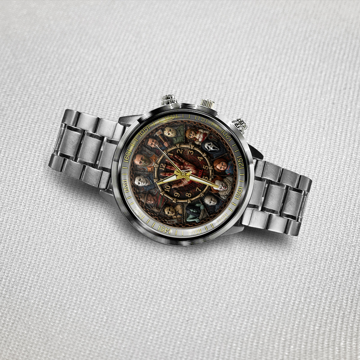 Scary Time - Personalized Horror Character Hand Watch